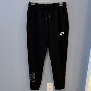 Nike Air Black Sweatpant Joggers  Kids 2XL